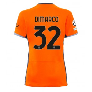 Inter Milan Federico Dimarco #32 Tredjetröja Dam 2023-24 Kortärmad